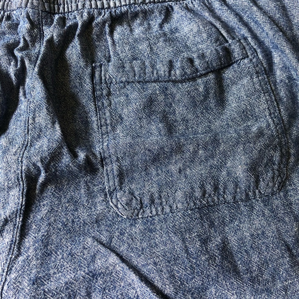 Blue Denim Shorts